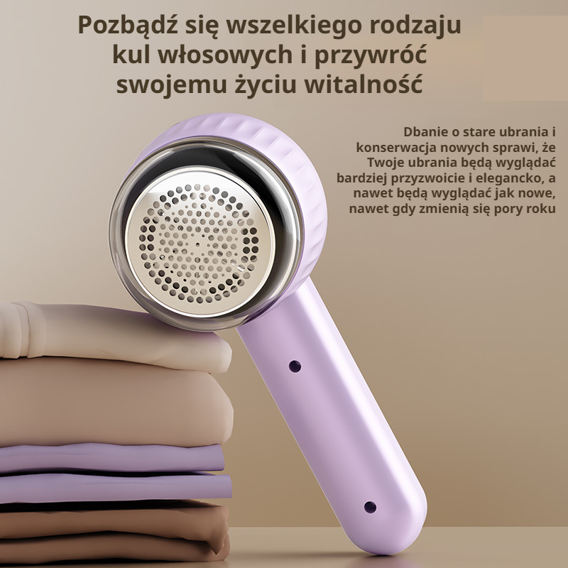Domowy elektryczny golarka do ubrań, ładowalny usuwacz zmechaceń.