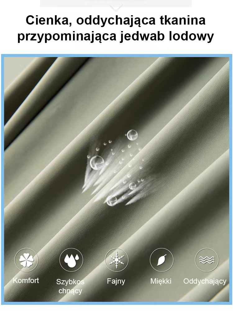 【Limitowane 100 sztuk】Ultralekkie Męskie Spodnie Chłodzące 3D | Efekt -8°C | Oddychające | Bez Prasowania 👖