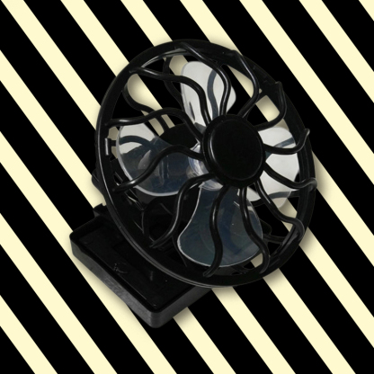 Przenośny wentylator słoneczny, mini wentylator na klips z mikro DC