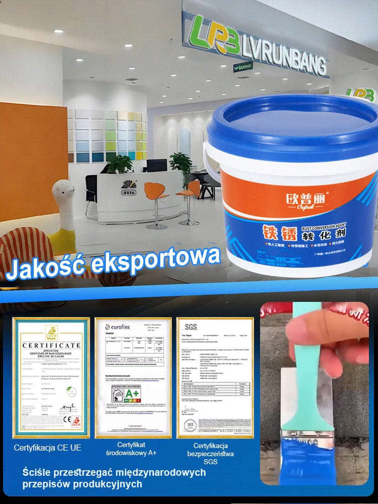 10-w-1 Wodorozcieńczalna Farba do Metalu i Rdzy |Technologia Polimerowa | Trwałość 10 Lat 🏠