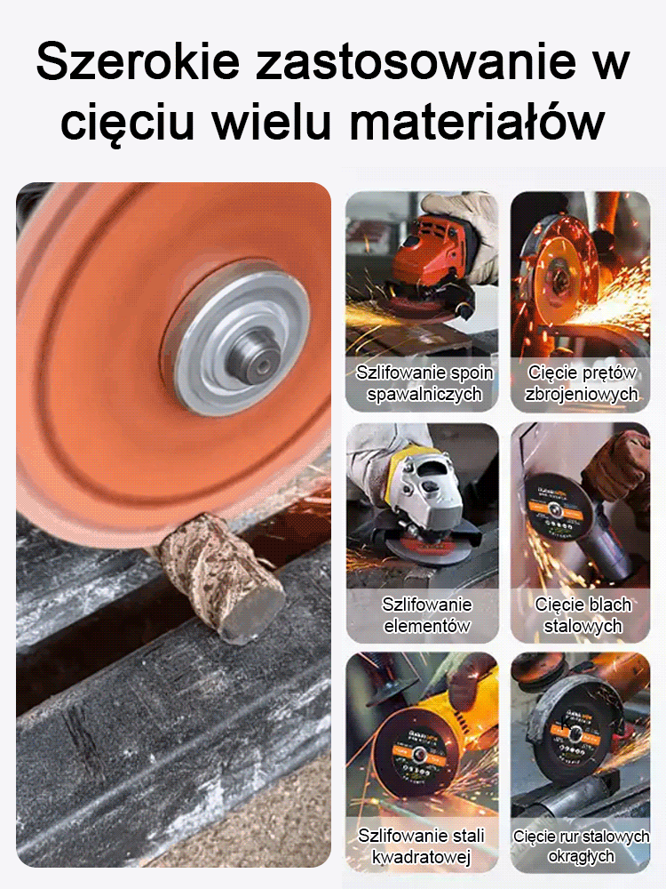 ORYGINAŁ: Niezniszczalna, Uniwersalna Tarcza Diamentowa Nowej Generacji – Tnij Stal, Szkło i Płytki Tą Samą Tarczą!