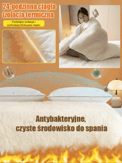 Materac z australijskiej wełny.