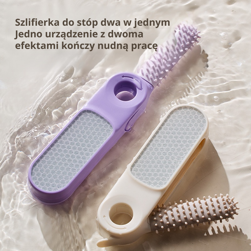 Dwufunkcyjny domowy pilnik do stóp i myjka do stóp