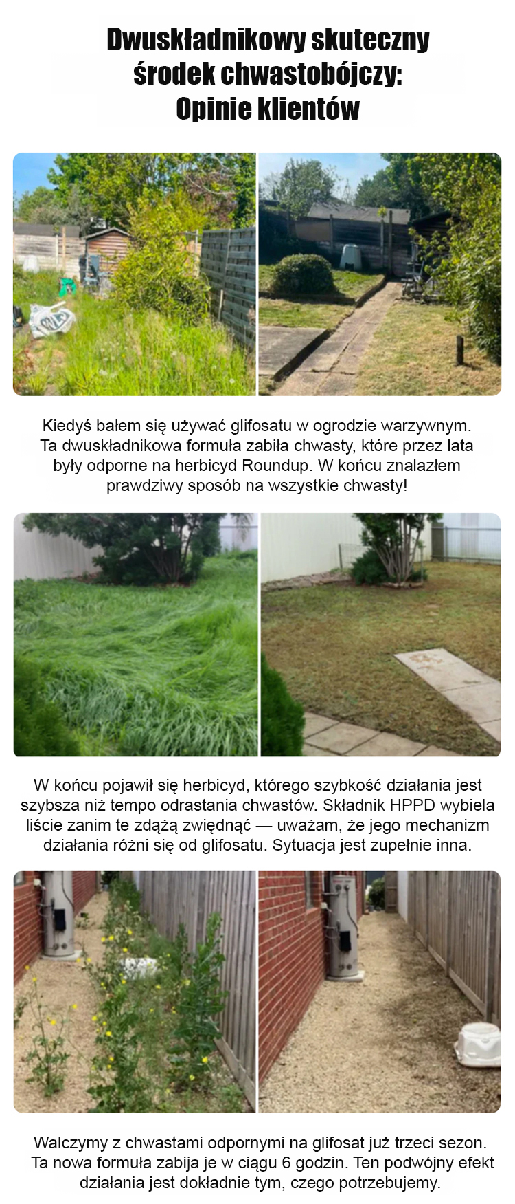 [99,8% usunięcia chwastów po 10 minutach oprysku] ❤️ Ulepszony herbicyd wielofunkcyjny