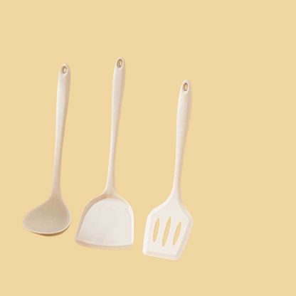 Zestaw nieprzywierających patelni kuchennych z lejkiem