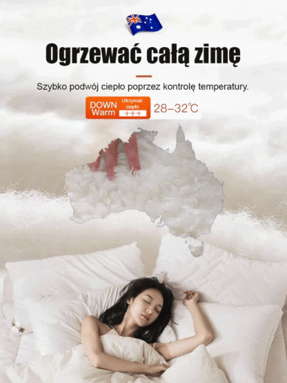 Materac z australijskiej wełny.