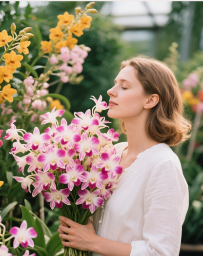[Jedna bulwa wypełni dom zapachem] Dendrobium wonne ❤️ Od -20°C do 40°C: Podlej i rośnie! Brak kwiatów? Wymiana gratis!  
