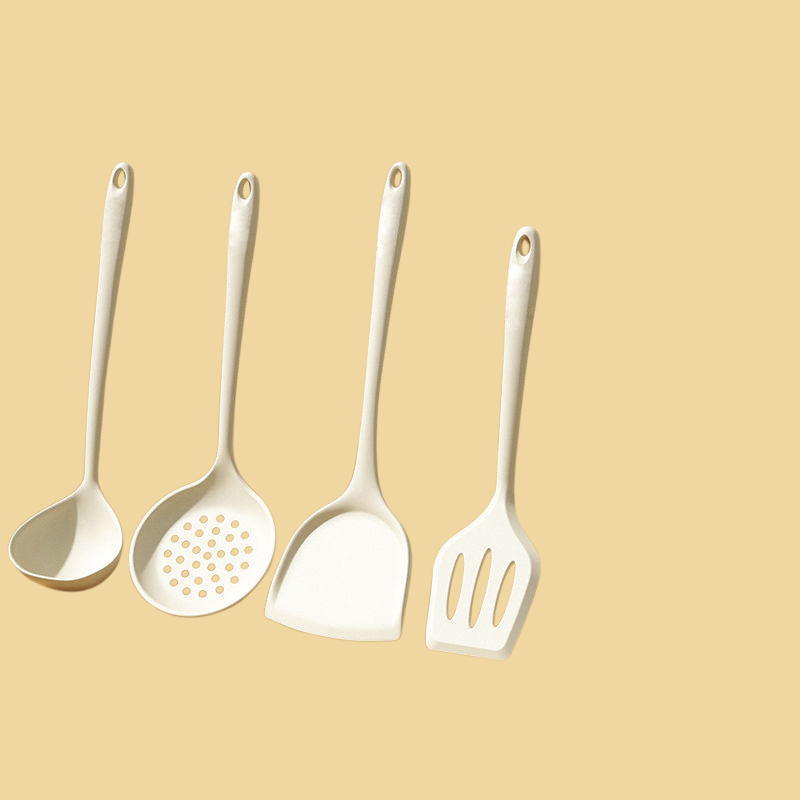 Zestaw nieprzywierających patelni kuchennych z lejkiem