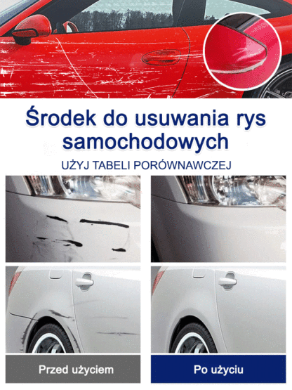 Bez polerowania, bez obróbki【Spray do naprawy i pielęgnacji zadrapań samochodowych】