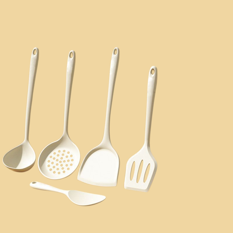 Zestaw nieprzywierających patelni kuchennych z lejkiem