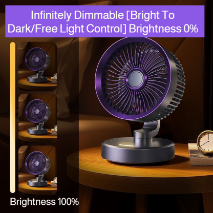 Desktop small cold silent electric fan