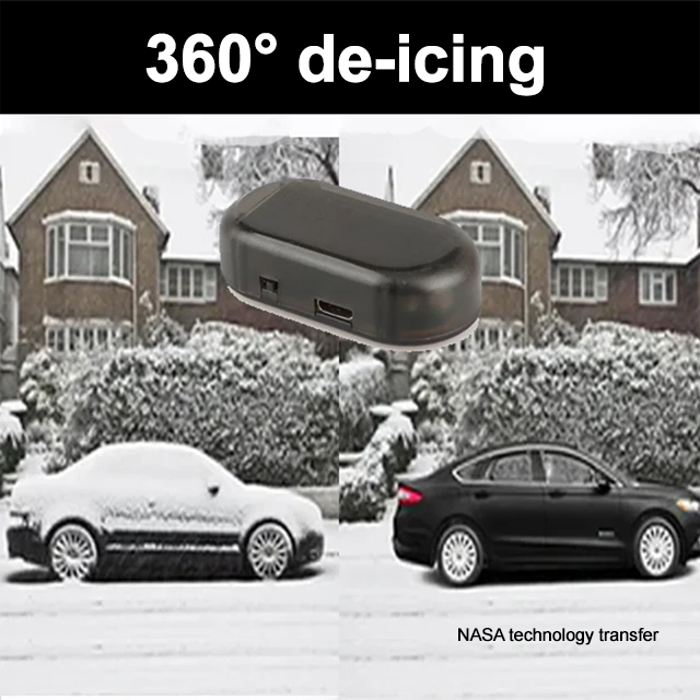 360° Frost Protection: Your car's winter shield! 🛡️❄️