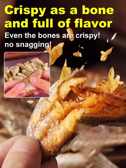 【One bag / 150 fish】Ready-to-eat crispy and delicious dried yellow croaker ❤ Non-fried, low-calorie