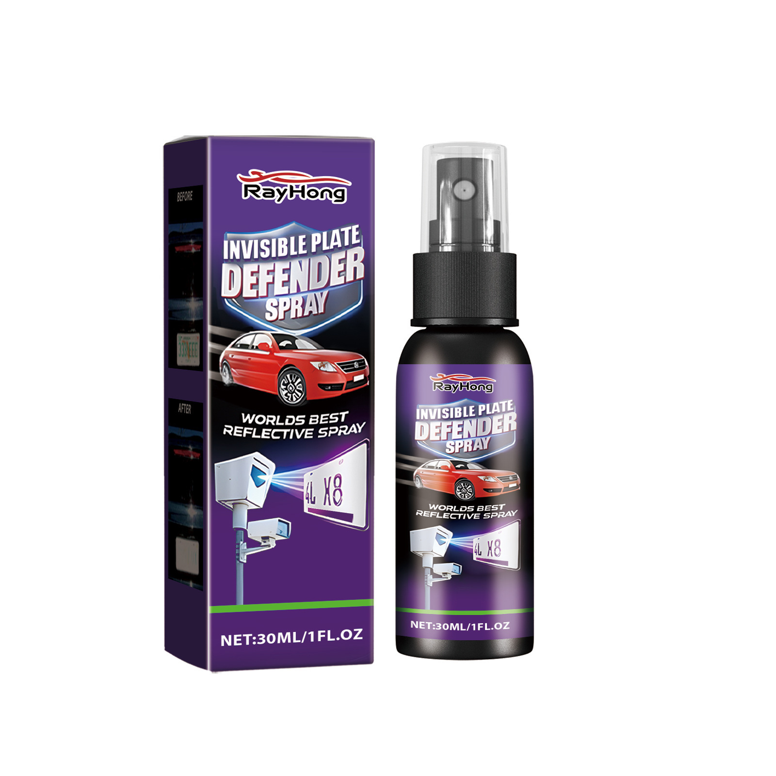Mossad Spy-Tech! 🥷 This Nano-Stealth Coating Spray makes your license plate INSTANTLY VANISH from cameras! 📸🚫