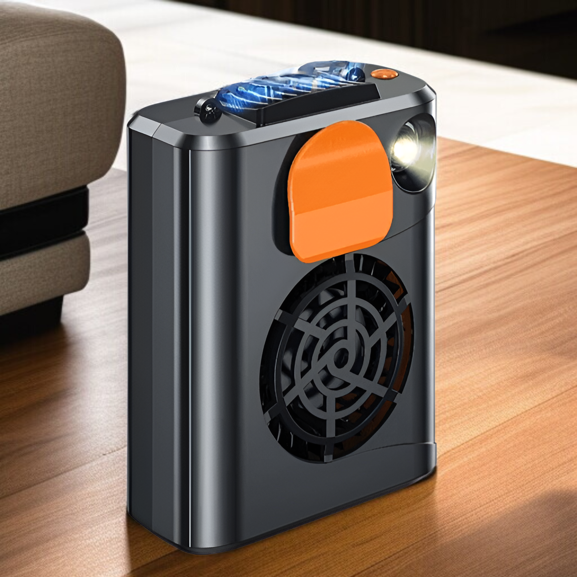 Waist-hanging fan Summer portable fan Outdoor work fan Construction site cooling artifact Waist-hang