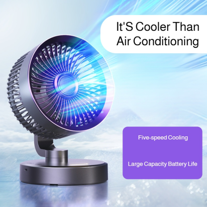 Desktop small cold silent electric fan