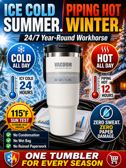 【Last 50 Units】120-Hour Cold Insulation | German Mineral Injection Technology | 100% Leak-Proof