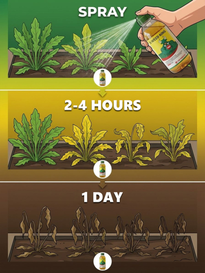 [2026 Ultimate Herbicide] One spray, no weeds for 5 years!