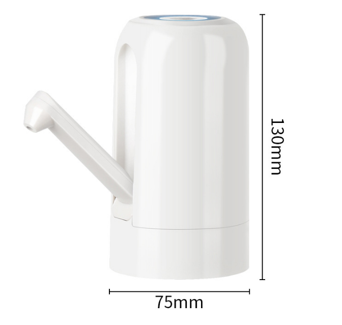 Large Capacity Water Pump Dispenser with Detachable Pressurization, Compatible with Multiple Jugs