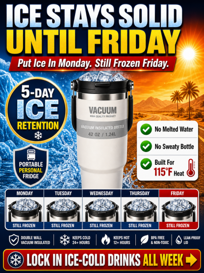 【Last 50 Units】120-Hour Cold Insulation | German Mineral Injection Technology | 100% Leak-Proof