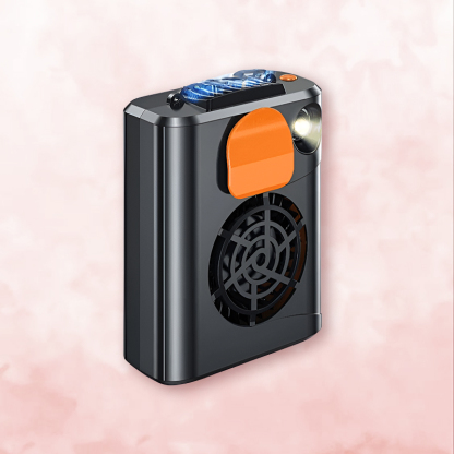 Waist-hanging fan Summer portable fan Outdoor work fan Construction site cooling artifact Waist-hang