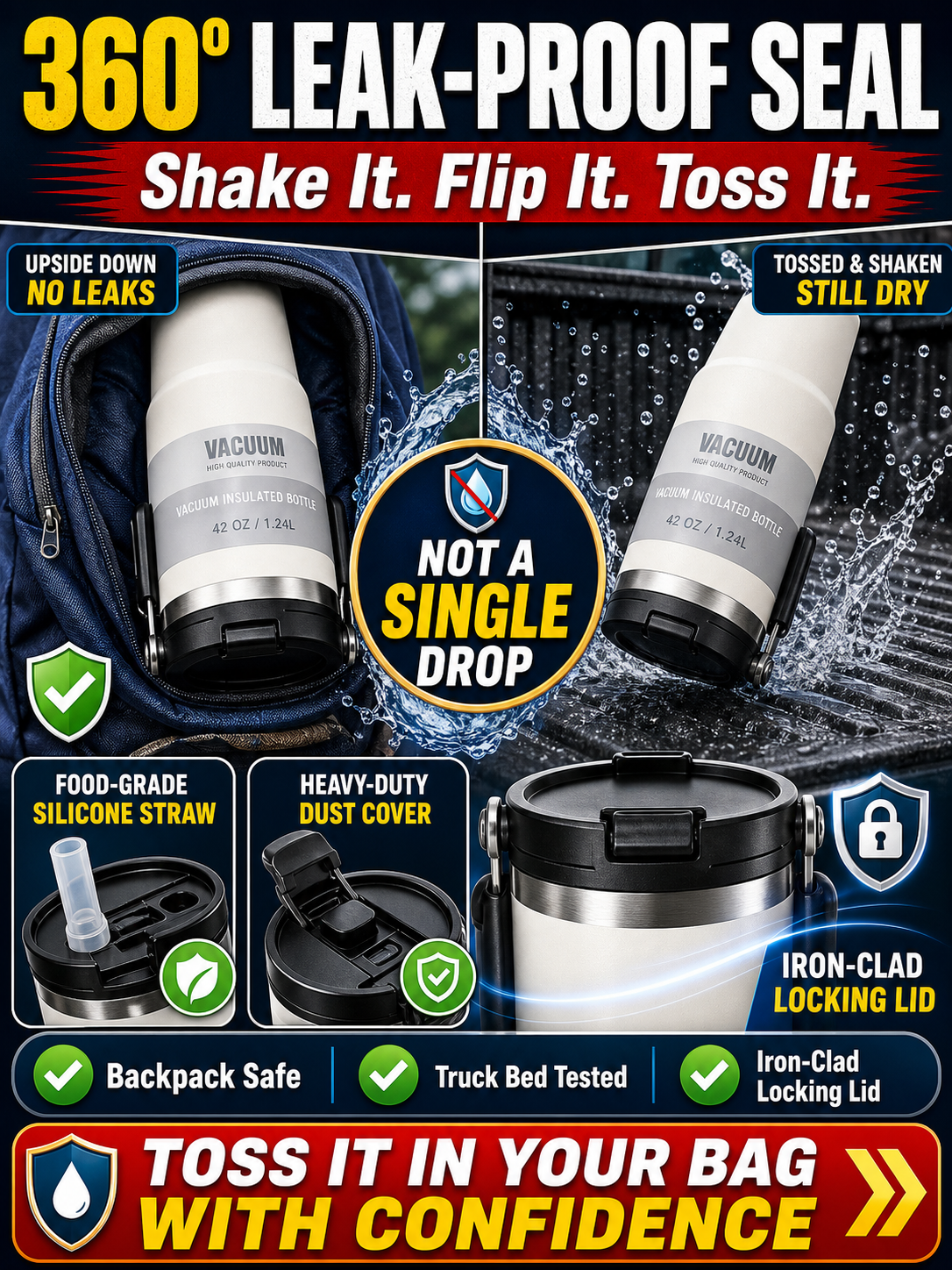 【Last 50 Units】120-Hour Cold Insulation | German Mineral Injection Technology | 100% Leak-Proof