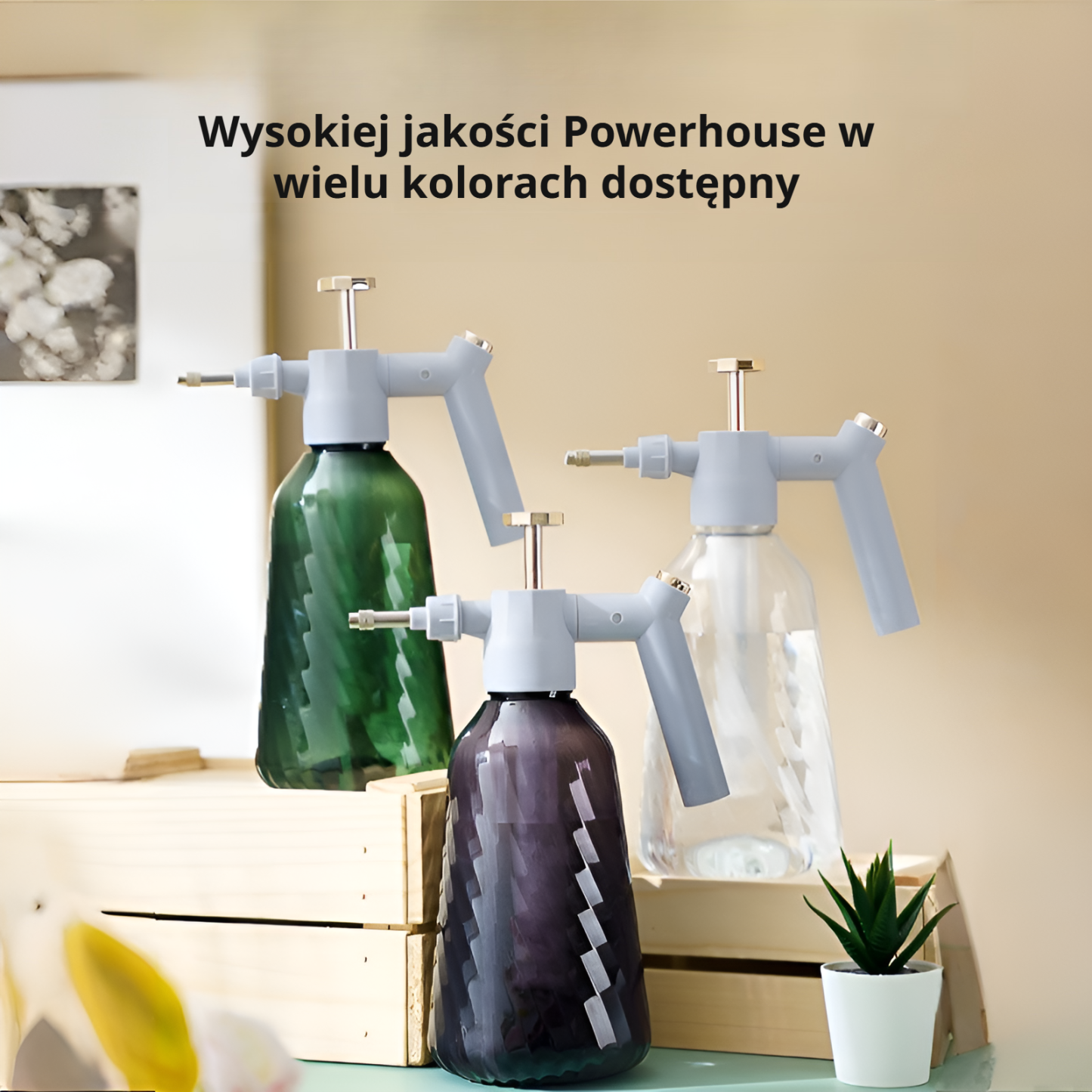 Domowy spryskiwacz ciśnieniowy do podlewania i dezynfekcji