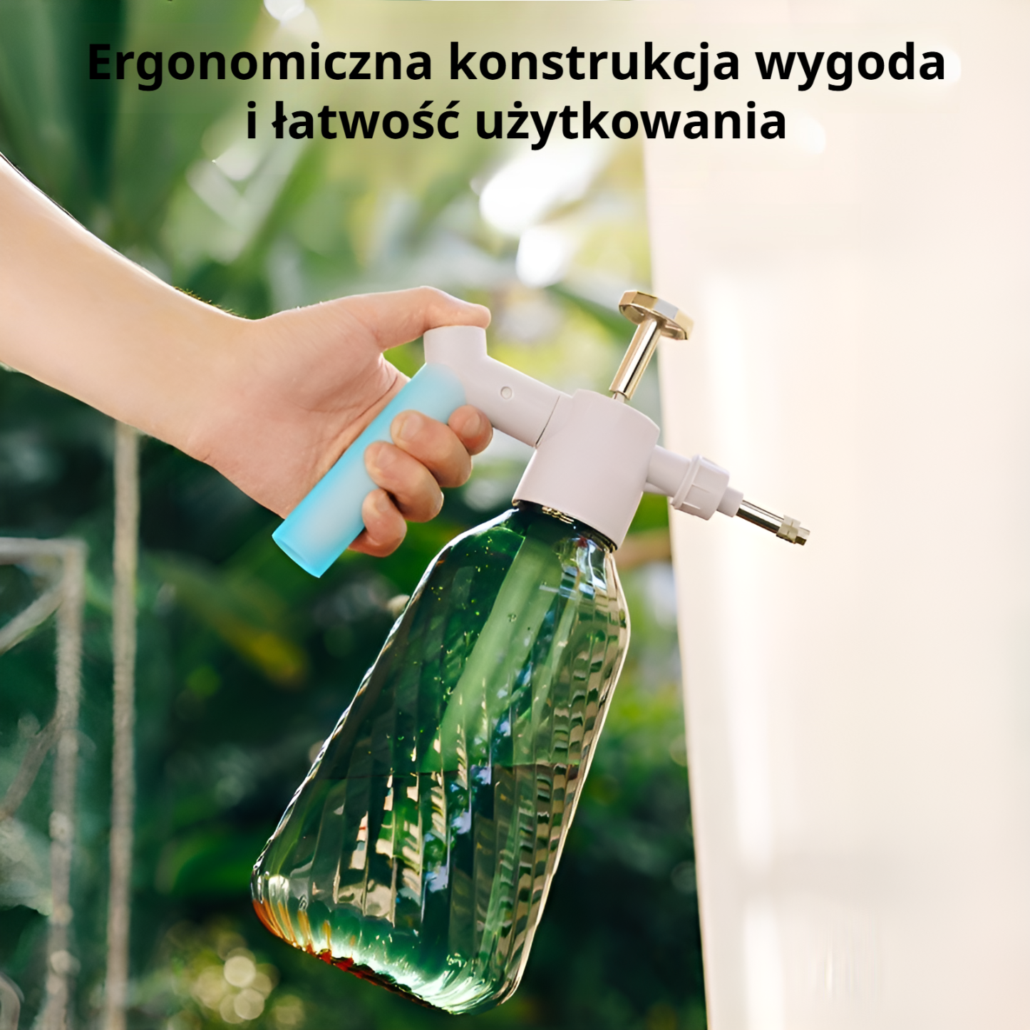 Domowy spryskiwacz ciśnieniowy do podlewania i dezynfekcji