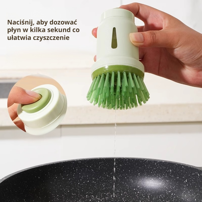 Wytrzymała szczotka kuchenna do mycia garnków 