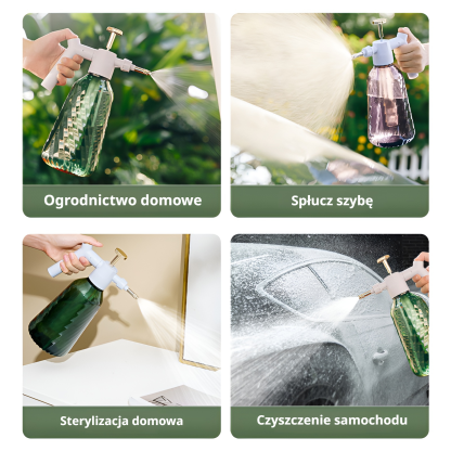 Domowy spryskiwacz ciśnieniowy do podlewania i dezynfekcji