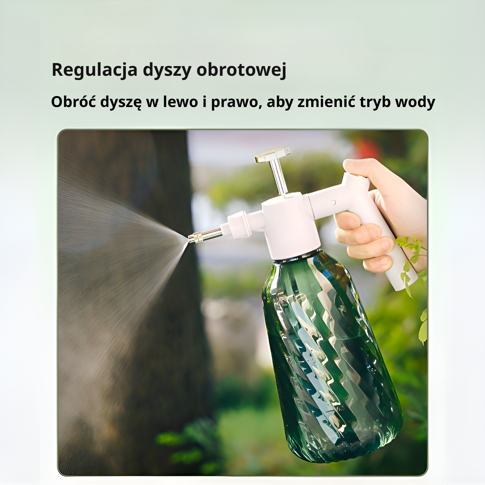 Domowy spryskiwacz ciśnieniowy do podlewania i dezynfekcji