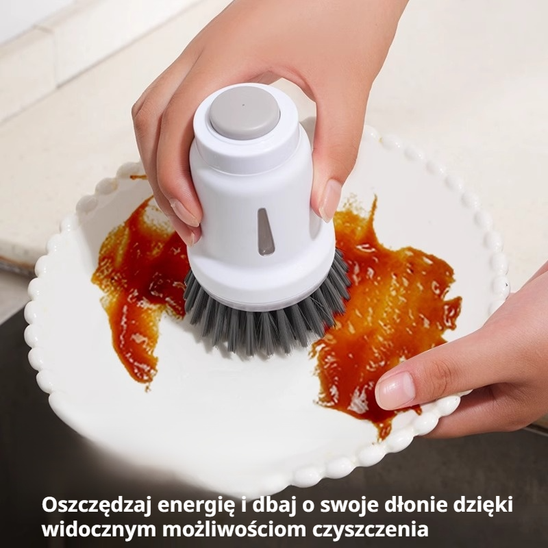 Wytrzymała szczotka kuchenna do mycia garnków 