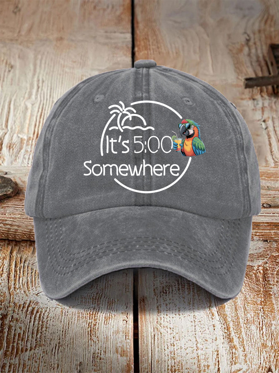 Unisex  Its 5 O'clock Somewhere Hat