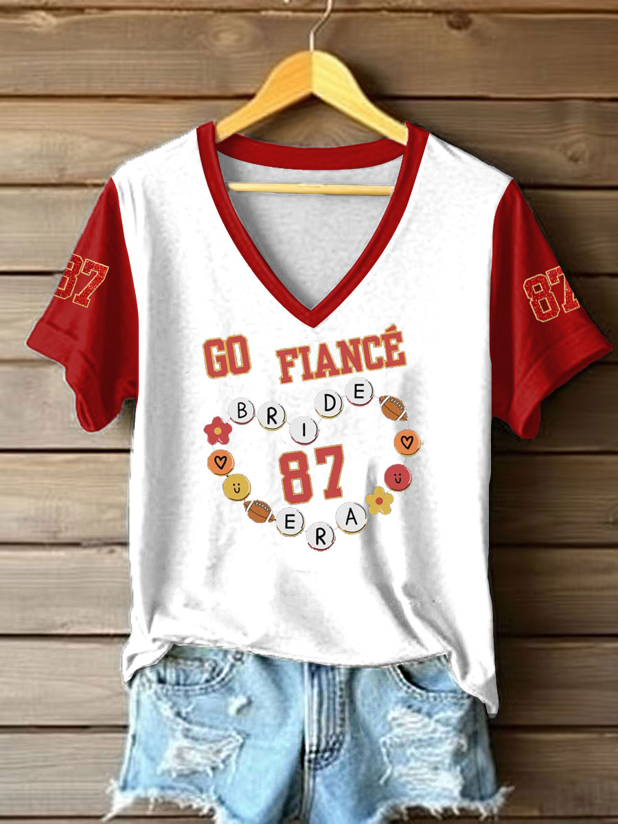 Women's Engagement short-sleeved T-shirt