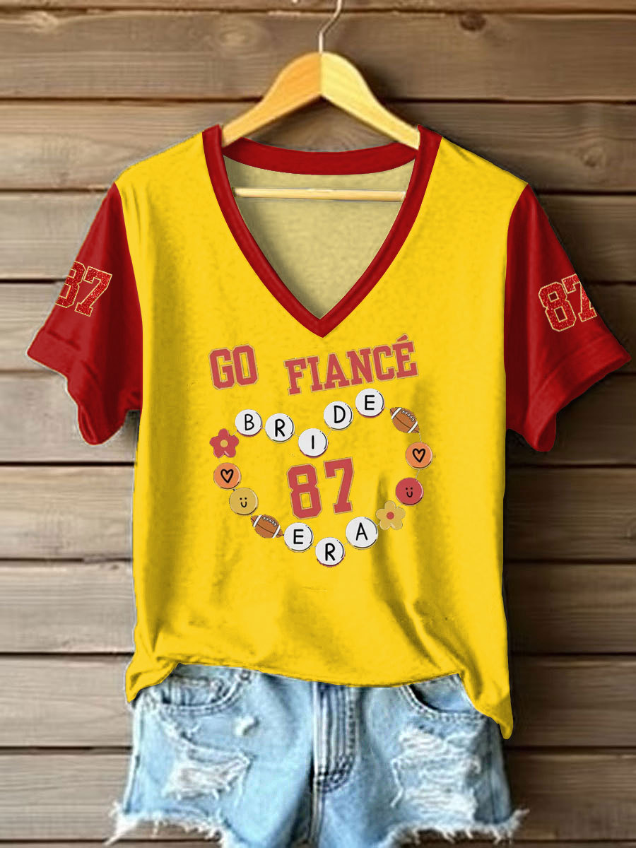 Women's Engagement short-sleeved T-shirt