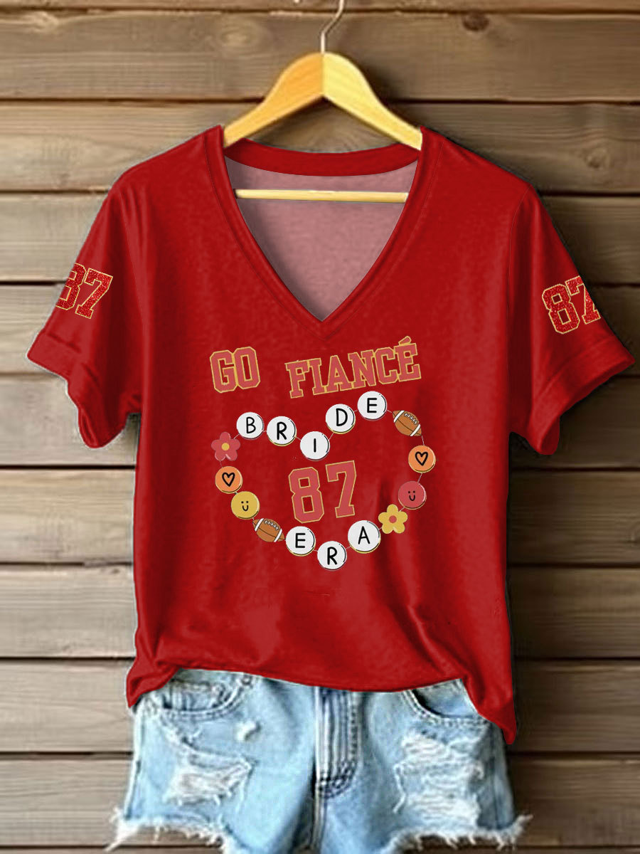 Women's Engagement short-sleeved T-shirt