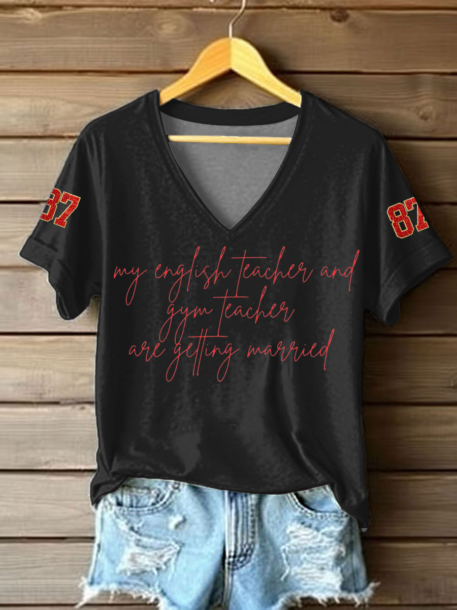 Women's Engagement short-sleeved T-shirt