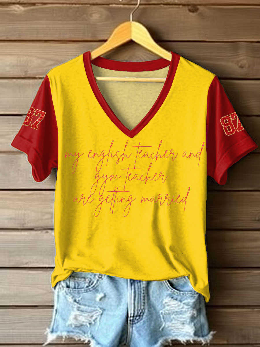 Women's Engagement short-sleeved T-shirt