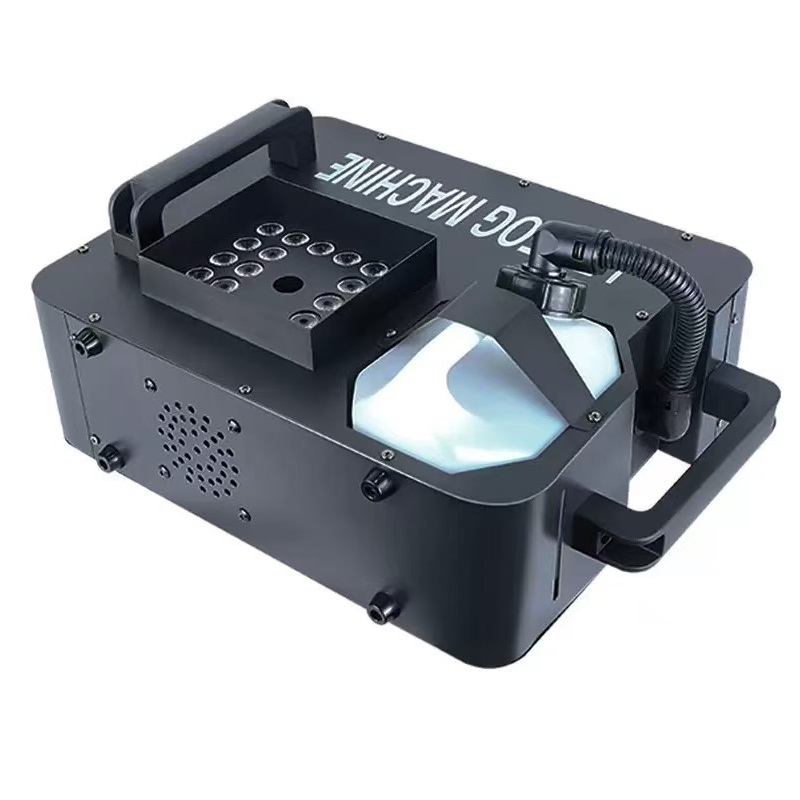 24 LED up Spray Pump Fog Machine Remote DMX Fog Disinfection Smoke Machine
