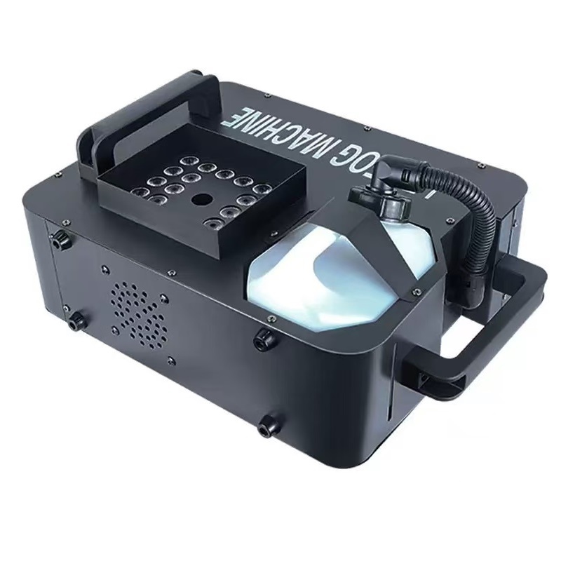 24 LED up Spray Pump Fog Machine Remote DMX Fog Disinfection Smoke Machine
