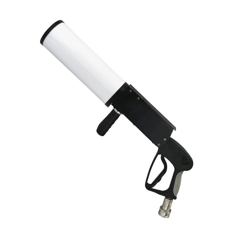 DJ Equipment DMX Co2 Jet Spray Machine RGB LED Co2 Smoke Fog DJ Gun for Wedding Disco Nightclub Party