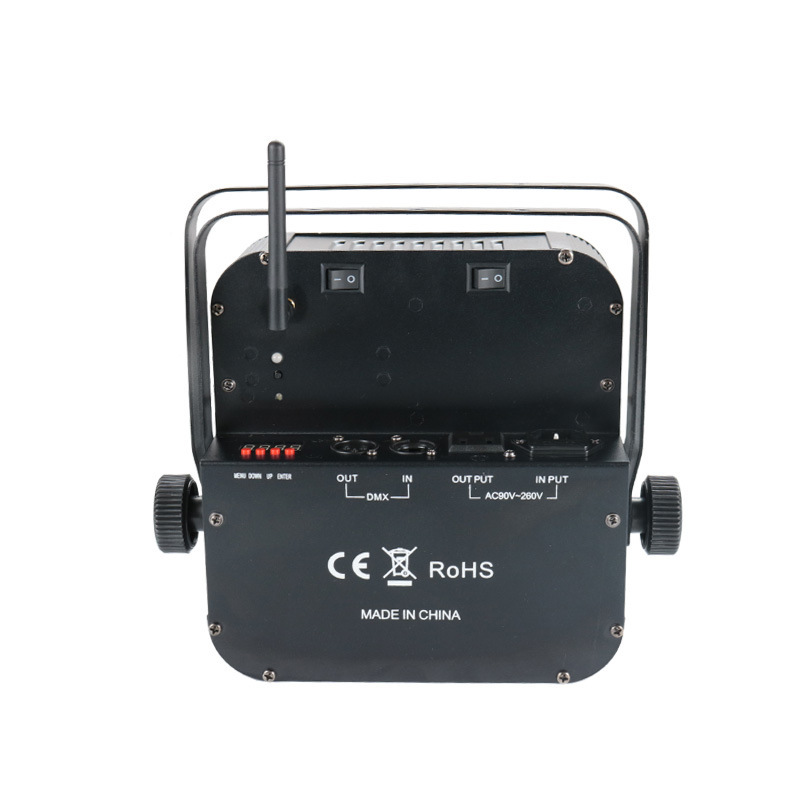 9x18W RGBWA UV 6in1 Wireless DMX Battery Powered Par Light for Stage Wedding Party 