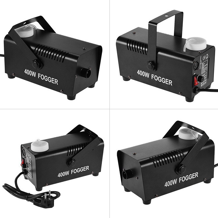 New Factory Price 400W Mini Smoke Fog Machine for Wedding Disco Stage Wholesale Party Smoke Machine Dj Equipment