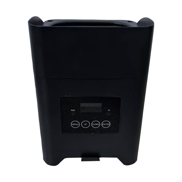 Super Hot Waterproof 9x18w Rgbwa Uv 6in1 Battery Powered Wifi App Remote DMX Wireless LED Uplight for Outdoor Wedding Events