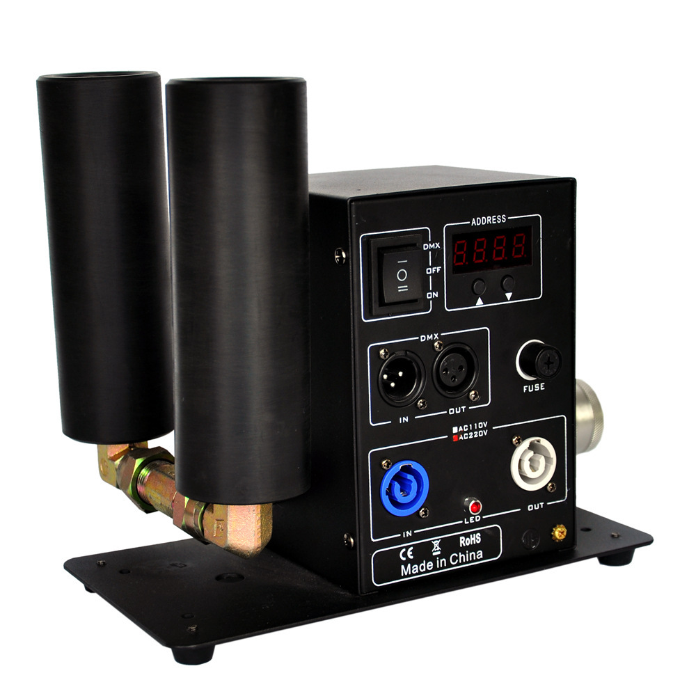 Hot Selling DMX Dual Pipe CO2 Jet Disco Bar Stage Effect SFX Gas Column Machine for DJ Stage Events