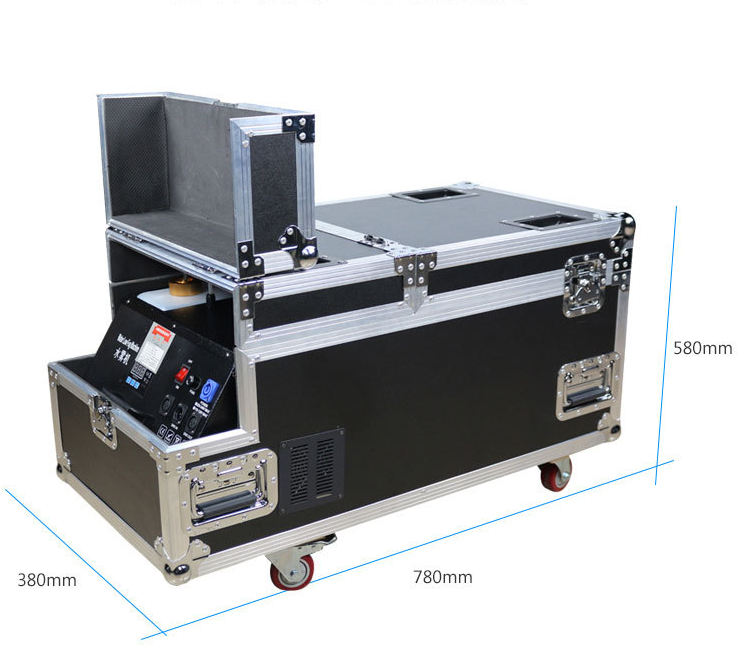 3000W Water Mist Machine Stage Smoke Low Lying Machine Water Base Dual Output Ground Smoke Machine Heavy Smoke Special Effects for DJ Event