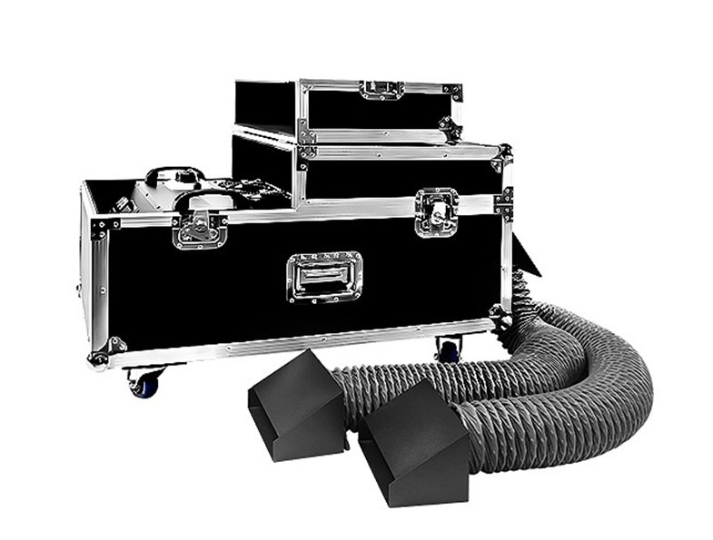 3000W Water Mist Machine Stage Smoke Low Lying Machine Water Base Dual Output Ground Smoke Machine Heavy Smoke Special Effects for DJ Event