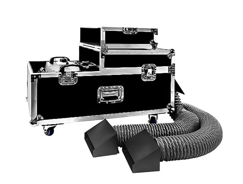 3000W Water Mist Machine Stage Smoke Low Lying Machine Water Base Dual Output Ground Smoke Machine Heavy Smoke Special Effects for DJ Event