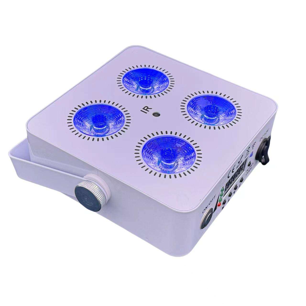 Wireless DMX Up lights 4x18w LED Battery Powered Uplight For Wedding P