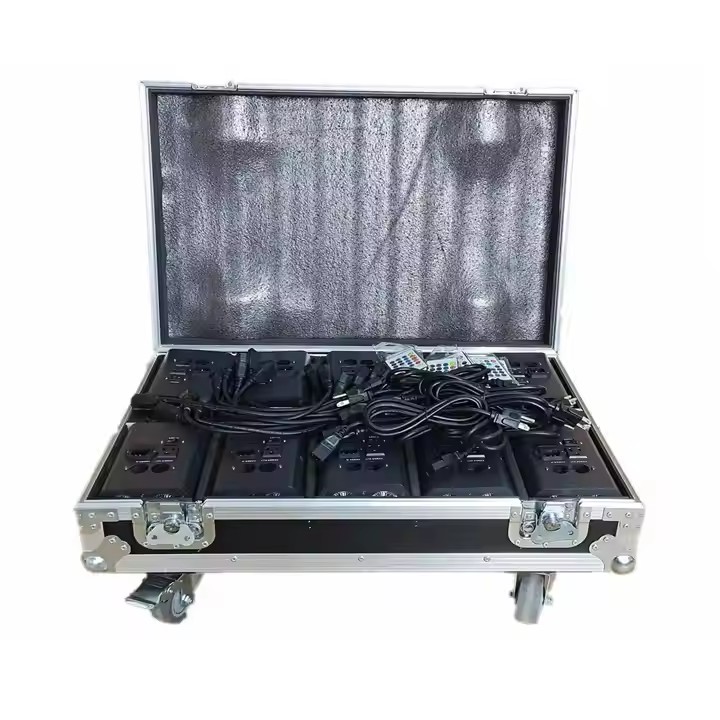 3x18w Wireless RGBWA+UV 6in1 LED Dj Parcan Uplight for Wedding Club